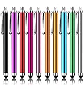 Stylus Pens for Touch Screens, LIBERRWAY Pen 10 Pack of Pink Purple Black Green Silver Universal ...
