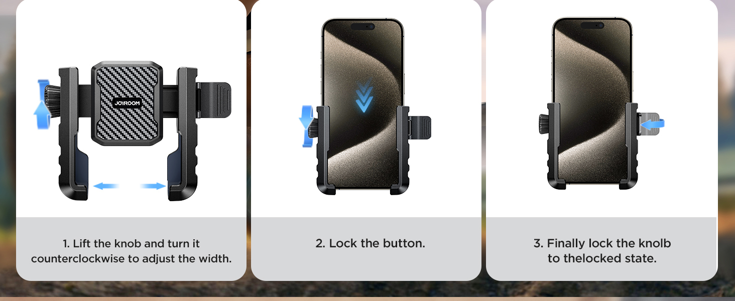 motorcycle phone mount