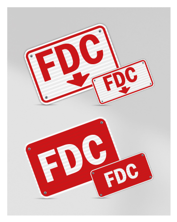 fdc sign outdoor