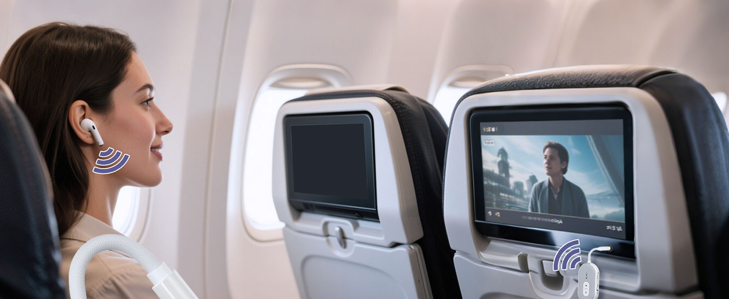 Bluetooth 5.3 Adapter for Airplane