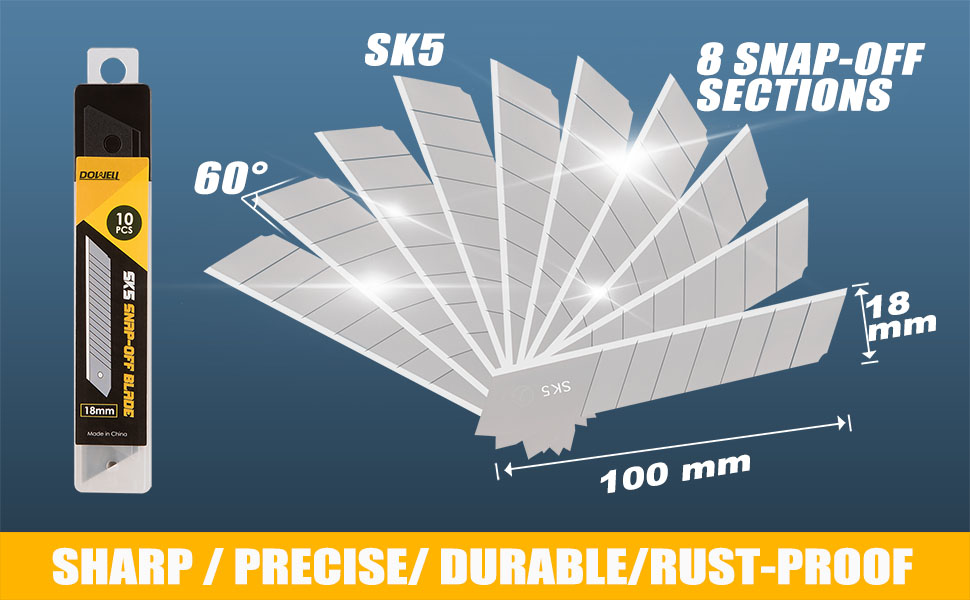snap-off sk5 blades