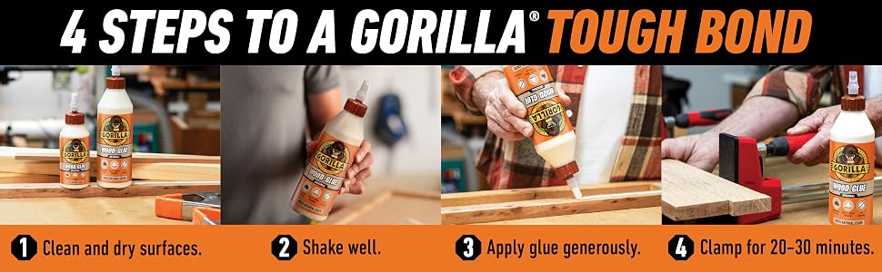 Wood Glue Steps