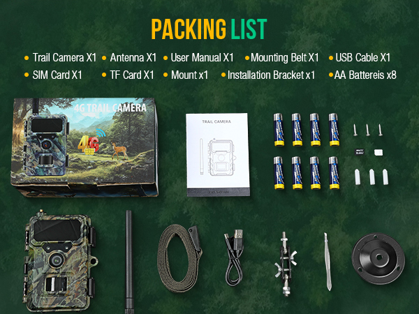 hunting deer camera with night vision