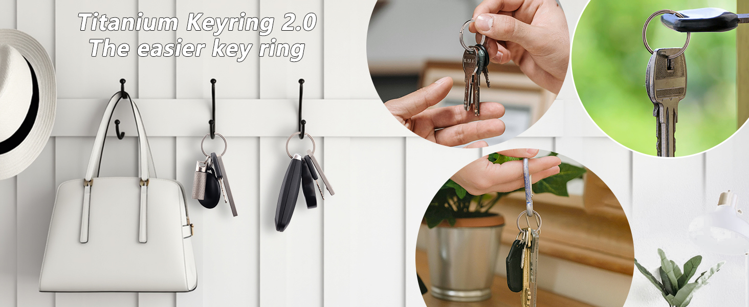 titanium keychain