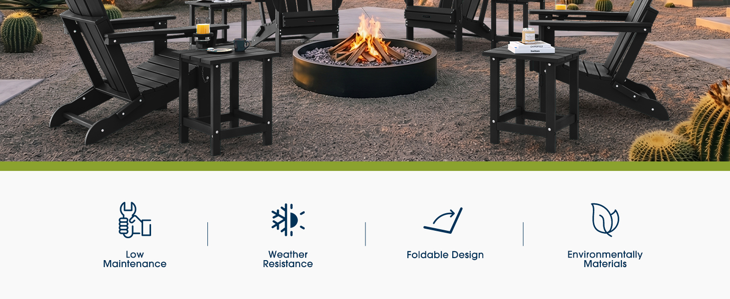 fire pit chairs
