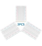 Eiechip Breadboard Solderless Prototype PCB Board with 400 Tie Points Solderless Prototype Kit Un...