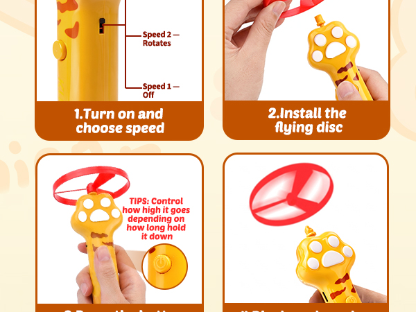 how to use Cat Fetch Toy