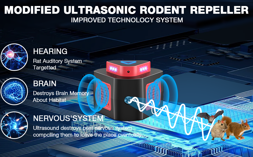 ultrasonic mouse repeller