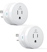 EIGHTREE Smart Plug 2025 Upgrade to 15A, Bluetooth & Wi-Fi Outlet Plug Dual Connection, Voice Con...
