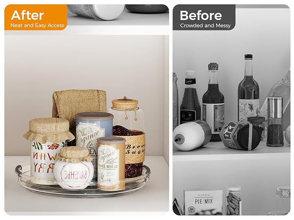 Lazy susan organizer