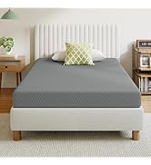 Novilla 8 Inch Twin Mattress, Cooling Memory Foam Mattress Twin Size for Quick Asleep & Pressure ...