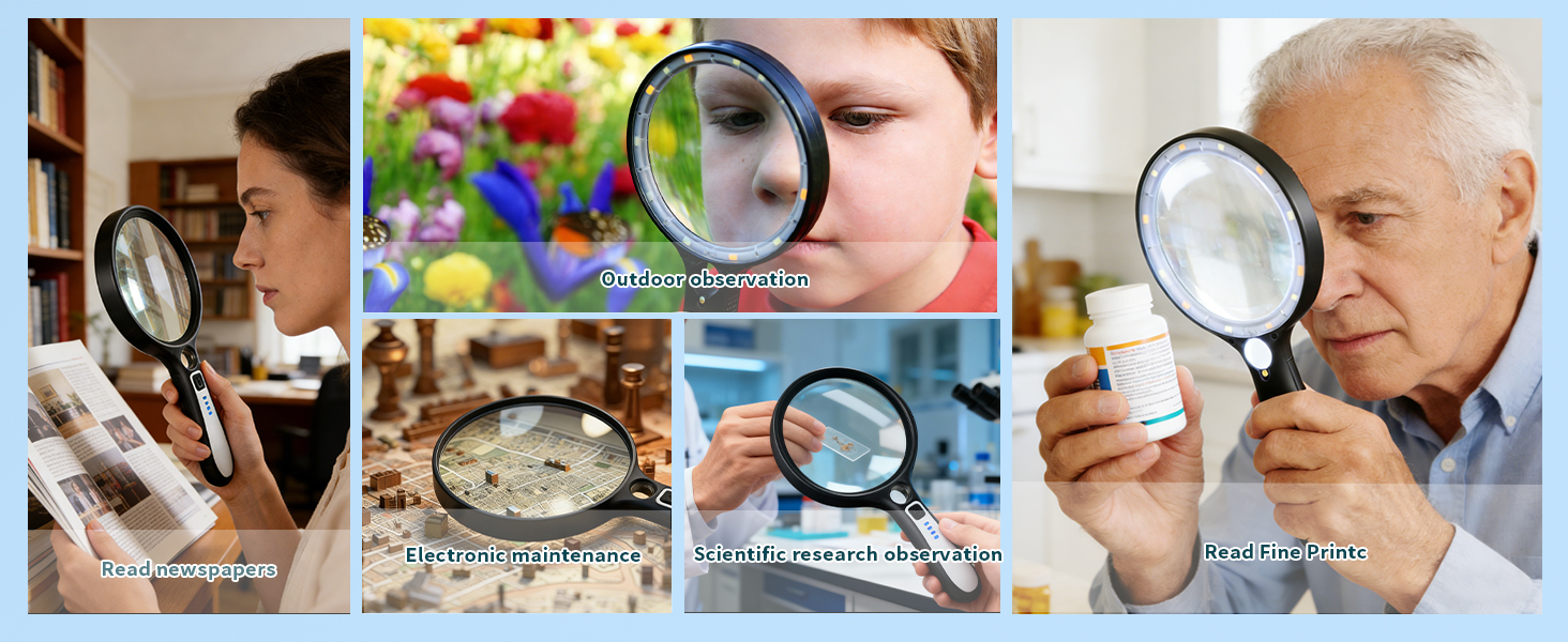 lighted magnifier