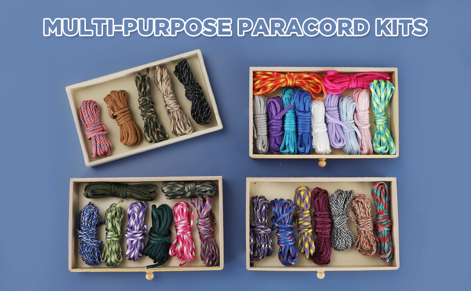 MULTI-PURPOSE PARACORD KITS