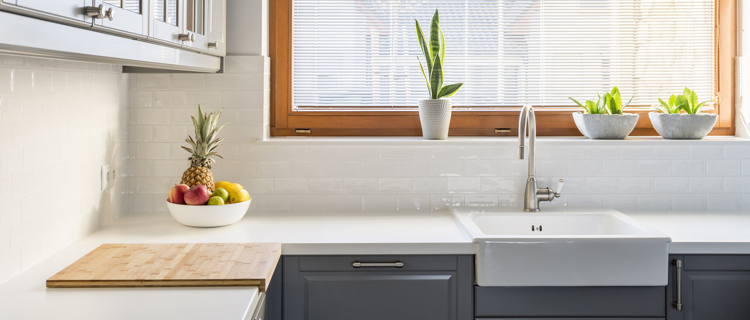 kitchen counter basket