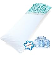 1 MIDDLE ONE Cooling Body Pillow, Memory Foam Body Pillows for Adults Sleeping, Long Pillow for B...