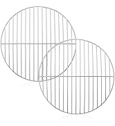 HaSteeL Replacement Cooking Grate for Small 13.7 Inch Charcoal Grill, Round Chromed Iron Steel Gr...