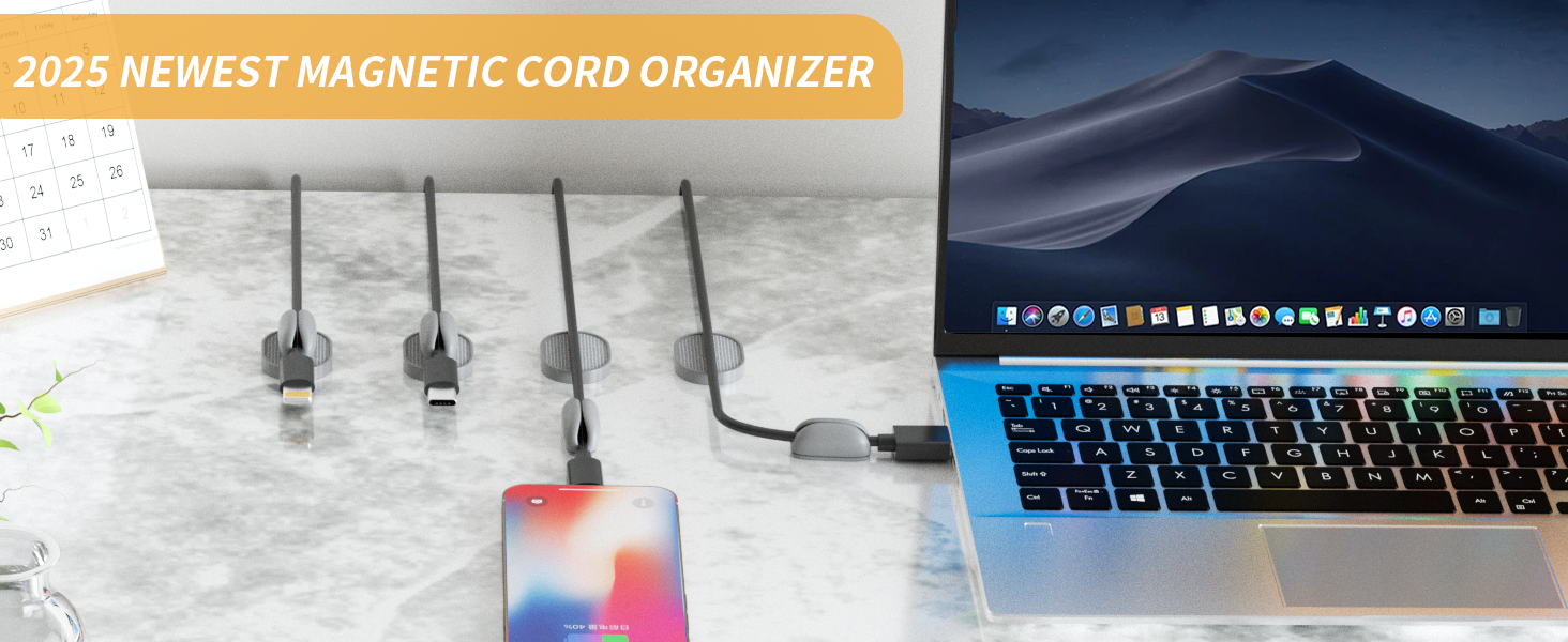 Magnetic Cable Clips
