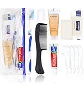 Pack of 3 Hygiene Kit, Hygiene Kit Bulk, Individually Packed, Travel Hygiene Kit with Toothbrush,...