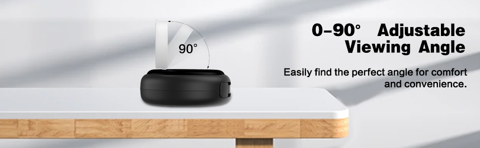 Adjustable Angle for Versatile Use