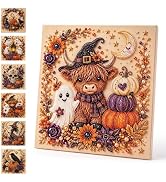 Kanroadi Halloween Ghost Pearl Art DIY Kit,Halloween Diamond Art,Spooky Cute 3D Diamond Painting ...