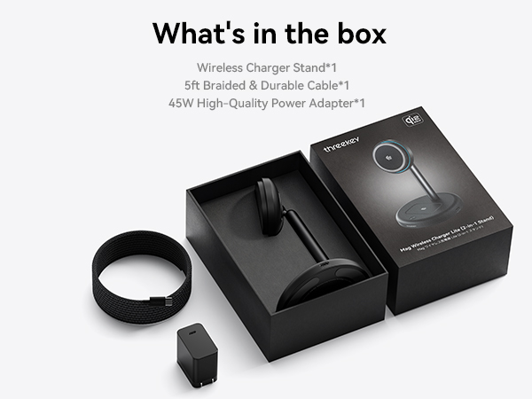 Threekey phone charger stand is an ideal gift for everyone.