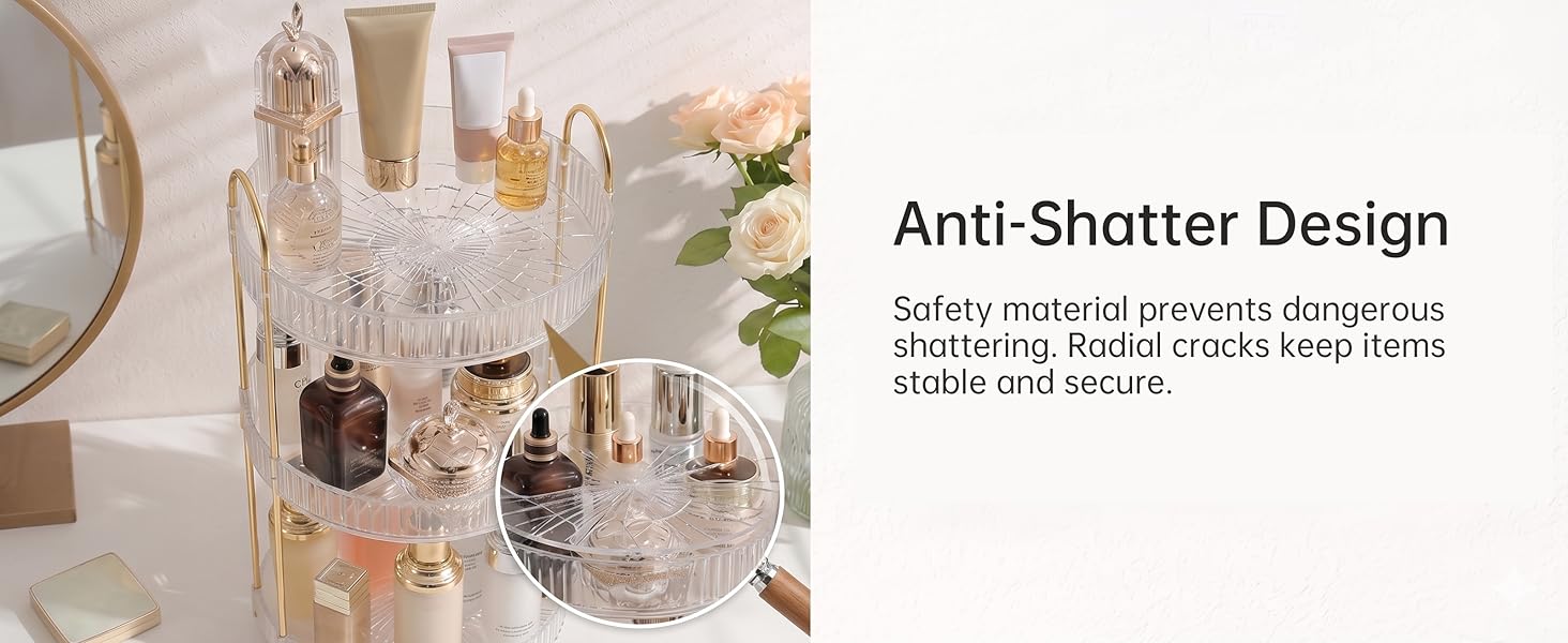 cosmetic makeup tray
