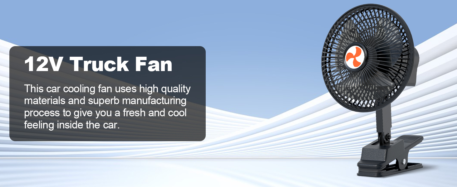 12v truck fan