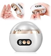 Multi-Functional Electric Nail Trimmer, 2 in 1 Electric Polishing Automatic Nail Clippers, Electr...