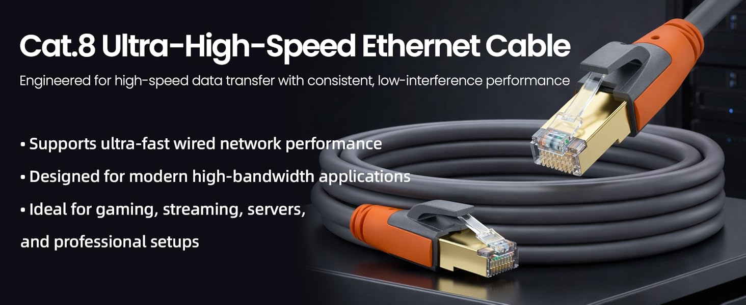 module-2: Cat.8 Ultra-High-Speed Ethernet Cable