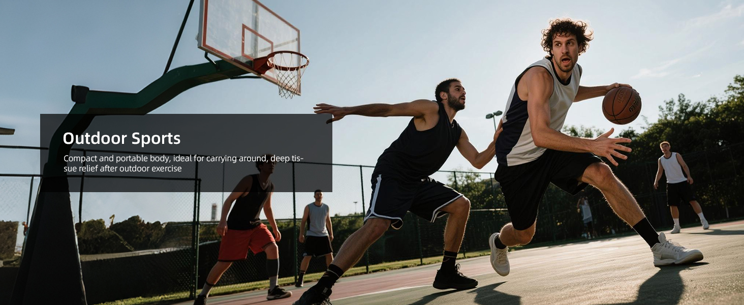 Massage Gun Deep Tissue, Handheld Electric Muscle Massager