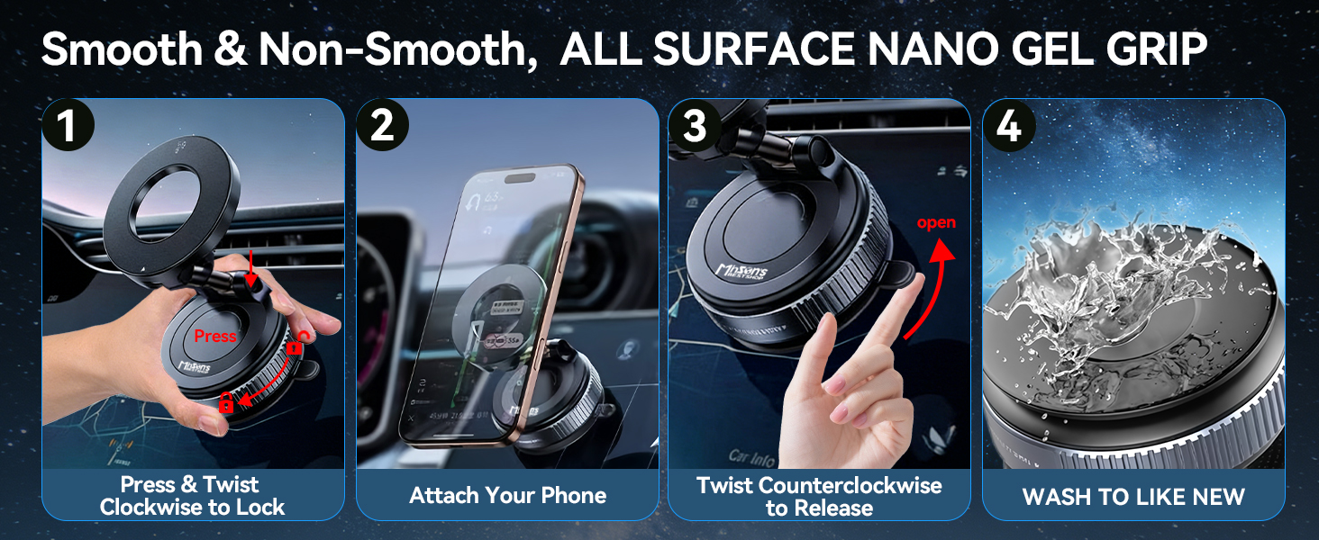 Nano Car Phone Holder