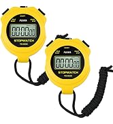 Digital Stopwatch Timer Only Stopwatch with ON/Off, NO Bell No Whistle Silent Basic Operation Chi...