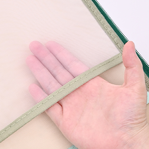 Soft and Curlable Mesh Bags with Zipper