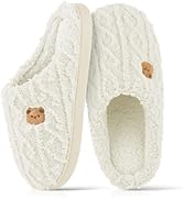 CHGANG House Slippers,Fuzzy Slip-on Slippers for Women Men Warm Cozy Soft Lightweight Memory Foam...