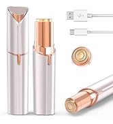 Facial Hair Removal for Women Men, Electric Shaver for Women,Eyebrow & Facial Trimmer,Double Rota...