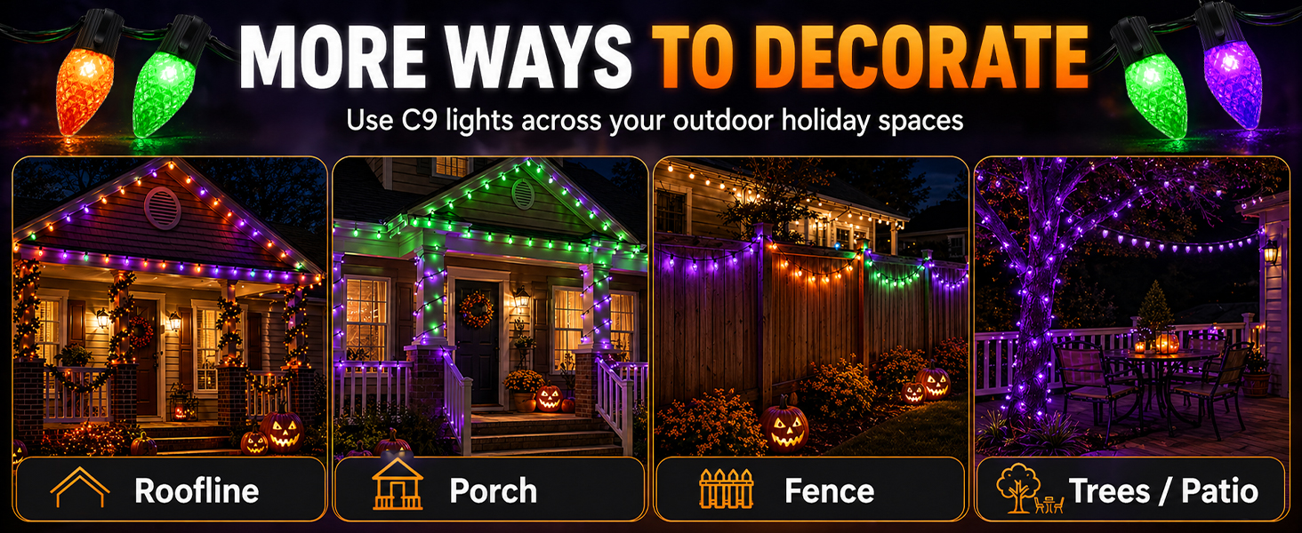 C9 christmas lights