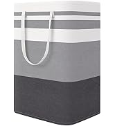StorageRight Laundry Basket Hamper Large Collapsible Laundry Hamper with Easy Carry Handles,Frees...