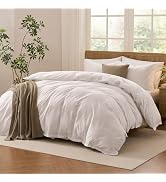 King Pre-Washed Cotton Duvet Cover,Soft Breathable Moisture-Wicking Bedding | Oeko-Tex certified ...