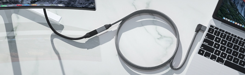 Right-angled USB Type-C Extension Cable