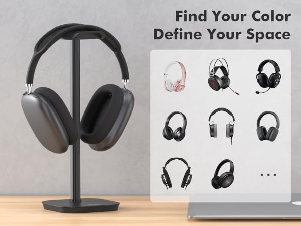 headset stand for desk