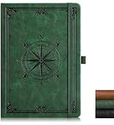 AHGXG Thick Journal Lined Notebook - 320 Numbered Pages A5 College Ruled Notebook for Writing, 10...