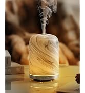 Essential Oil Diffuser - 2.4MHz Ultrasonic Ceramic Diffuser with Pulse/Continuous Mist & Night Li...