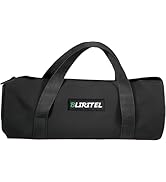 BLIRITEL 14 Inch Small Tool Bag for Men, Large Capacity Wide Mouth Tool Bag, Canvas Tool Storage ...