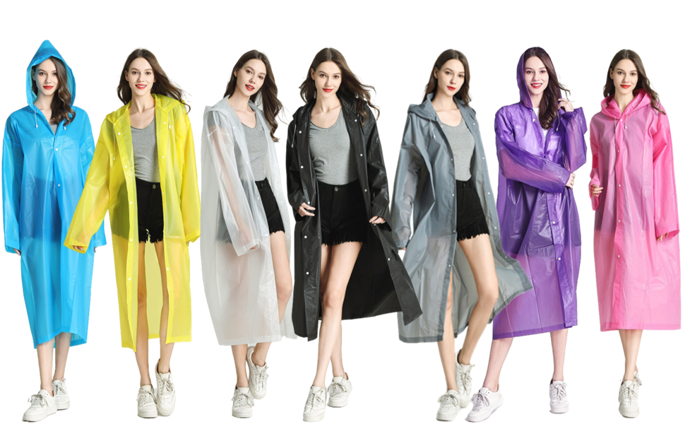 Kids adults rain coat poncho raincoat