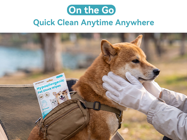 pet glove wipes for dogs