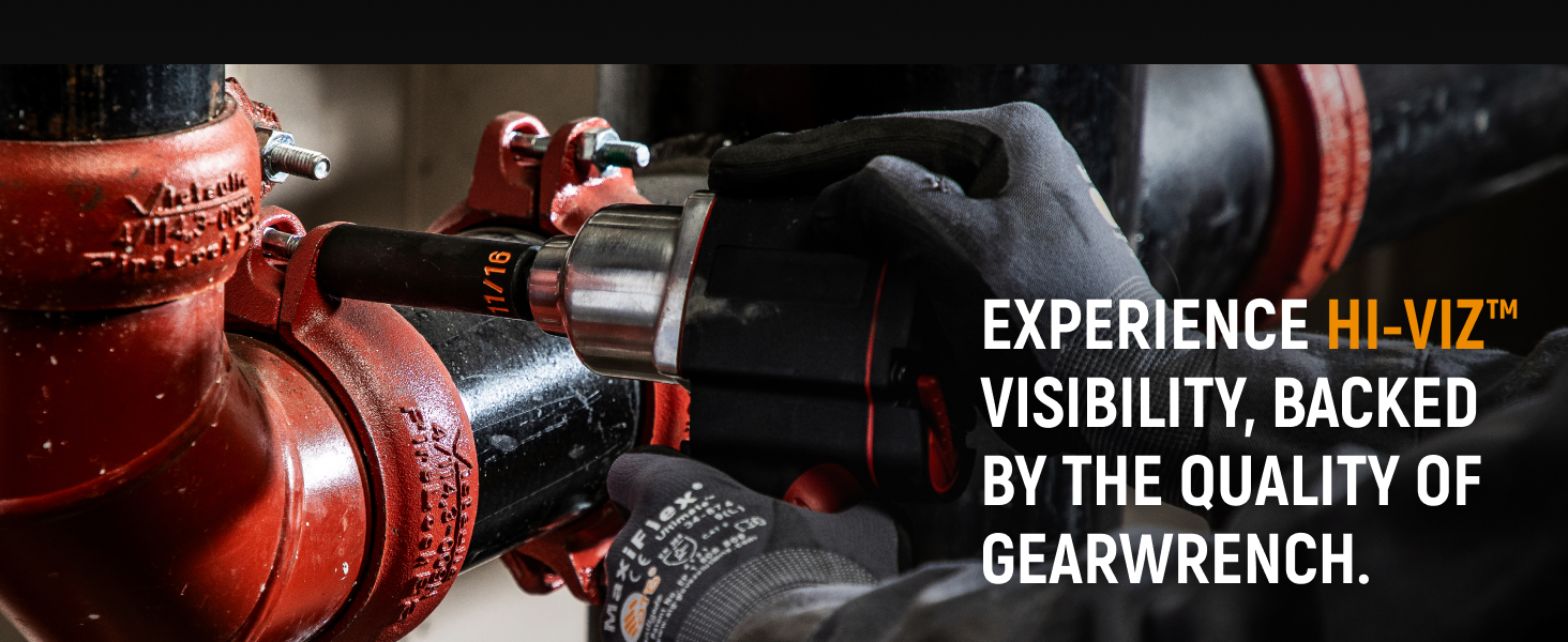 Experience Hi-Viz visibility, backed by the quality of GEARWRENCH