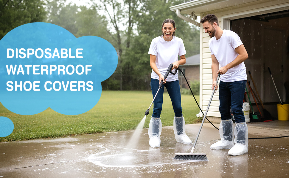 Disposable Waterproof Shoe Covers for Rain