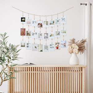 photo string with clips