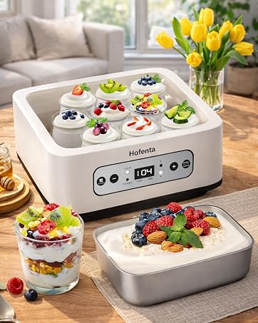 1.7 Quart Yogurt Maker with Stainless Steel Bowl