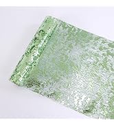 Sage green table runner